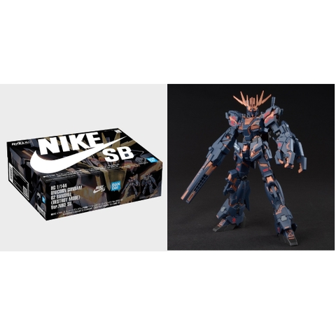 Mô Hình Lắp Ráp HG 1/144 UNICORN GUNDAM 02 BANSHEE(DESTROY MODE) Ver NIKE SB Bandai
