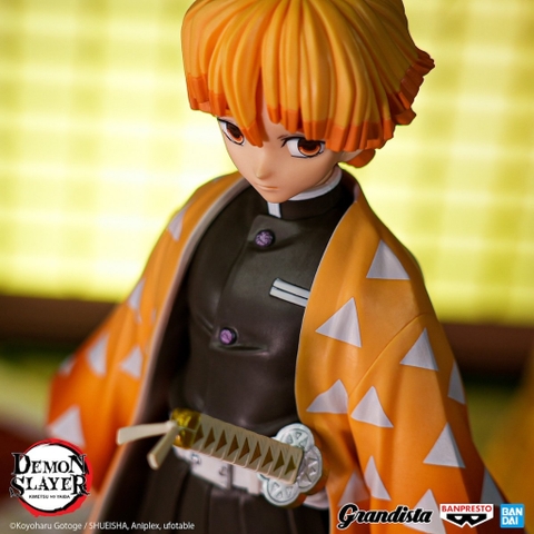 Mô hình lắp sẵn Figure Figurine Demon Slayer Grandista Zenitsu Agatsuma BANPRESTO Bandai