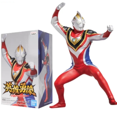 Mô Hình lắp sẵn Figure Ultraman Gaia Hero's Brave Statue Anime Banpresto Bandai