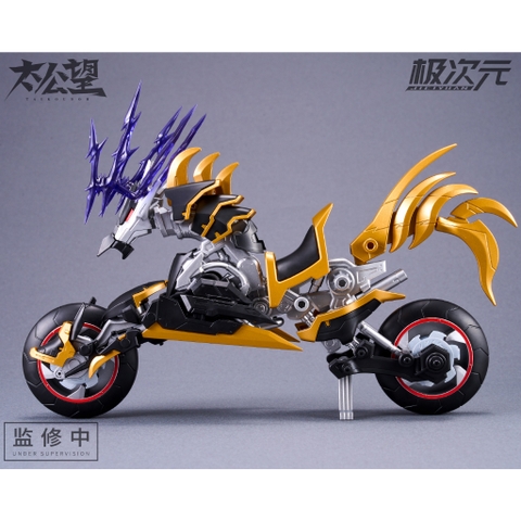 Mô Hình Lắp Rắp 1/10 TKB-02 Black Bicorn x Thunder Ms General Plastic Model Kit