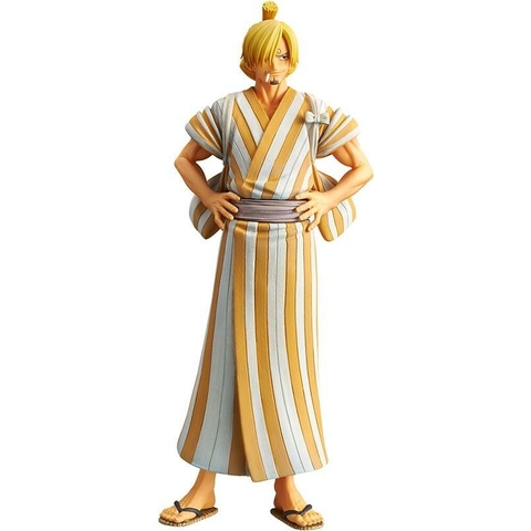 Mô hình One Piece Dxf The Grandline Men Wanokuni Vol.5 Sanji Statue Banpresto 18236