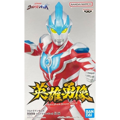 Mô Hình Figure Brave statue of the hero Ultraman Ginga Banpresto 19422