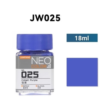 Sơn gốc Lacquer màu cơ bản Neo Color Jumpwind JW025-JW038 - Sơn Mô Hình
