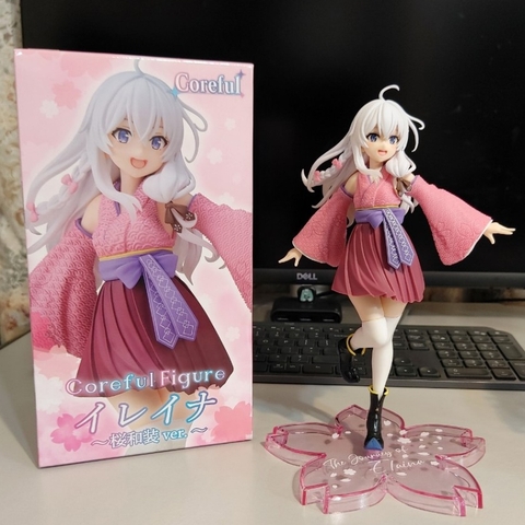 Mô Hình Figure The Journey of Elaina Elaina Sakura Japanese Kimono Ver Taito 63400