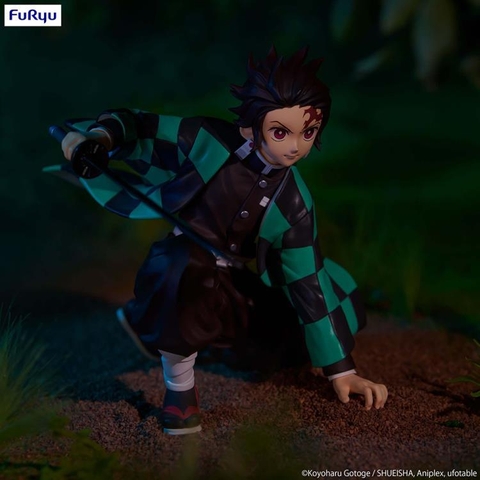 Mô hình Figure Kimetsu no Yaiba Tanjiro Kamado Noodle Stopper FuRyu 40252