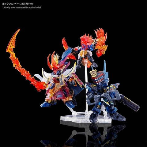 Mô hình lắp ráp SD W HEROES clear color set Gundam World Heroes Plastic Model Kit P Bandai 4573102616821