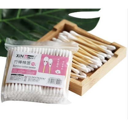 Tăm bông gỗ bông hai đầu lau thấm tạo hiệu ứng chuyên dụng mô hình