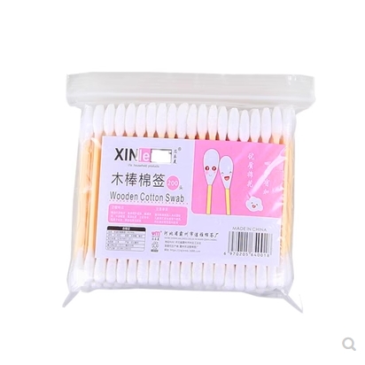 Tăm bông gỗ bông hai đầu lau thấm tạo hiệu ứng chuyên dụng mô hình