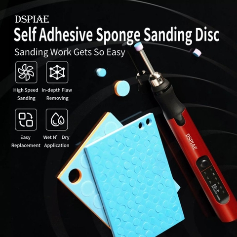 Bộ giấy nhám xốp dính tròn 5D Dspiae SS-C01-02 phù hợp với ES-P