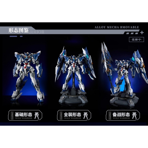 Mô Hình Metal Build 1/72 Crystal Envoy Wolf Warrior Megamode Alloy Action Figure Animester 6971651926213