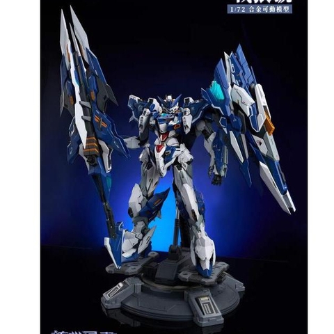 Mô Hình Metal Build 1/72 Crystal Envoy Wolf Warrior Megamode Alloy Action Figure Animester 6971651926213