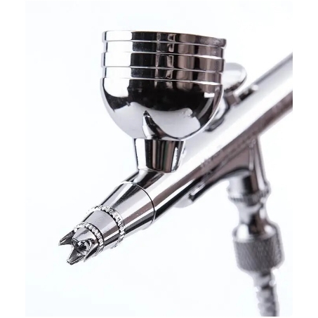 Máy phun sơn nén khí Ustar R1, R201 có 3 loại tốc độ với súng phun đầu 0,3mm Airbrush cho mô hình