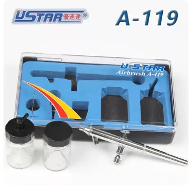Súng phun sơn điều chỉnh nhiều mức Ustar, Airbrush A-119