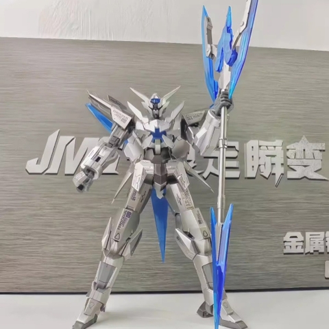 [Tặng bút kẻ Line] Mô Hình Lắp Ráp HG BF 1/144 Transient Gundam Mạ Bạc - Tặng kèm decal nước và base