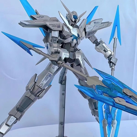 [Tặng bút kẻ Line] Mô Hình Lắp Ráp HG BF 1/144 Transient Gundam Mạ Bạc - Tặng kèm decal nước và base
