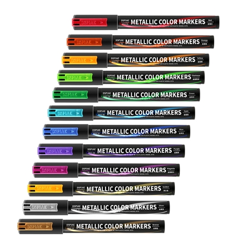 Bút tô màu kim loại Super Metallic Color Marker MKA01-12 Dspiae