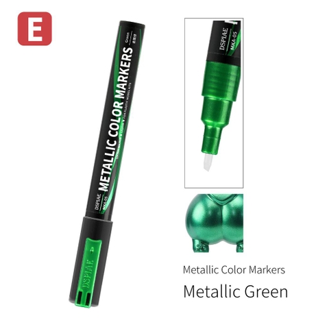 Bút tô màu kim loại Super Metallic Color Marker MKA01-12 Dspiae