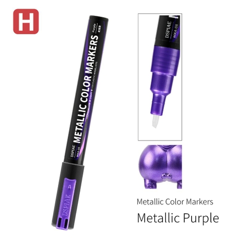 Bút tô màu kim loại Super Metallic Color Marker MKA01-12 Dspiae