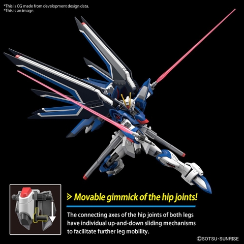 Mô Hình Lắp Ráp HG 1/144 RISING FREEDOM GUNDAM Bandai 4573102662842