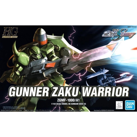 Mô Hình lắp ráp HG GUNNER ZAKU WARRIOR Bandai 4573102579195
