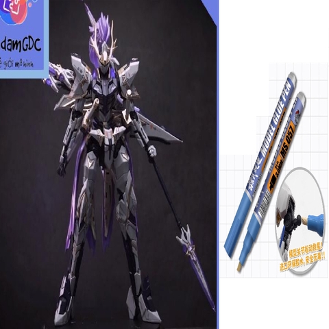 Pre Order Mô Hình Lắp Ráp Flame Keade Model Kit Code Z 07 (Kèm áo choàng tím và decal đợt đầu)