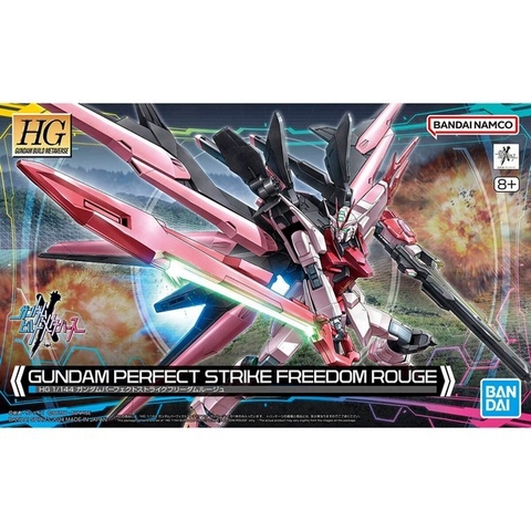 Mô Hình lắp ráp HG 1/144  HG 1/144 GUNDAM PERFECT STRIKE FREEDOM ROUGE Bandai 4573102662736