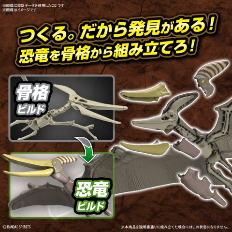 Mô hình lắp ráp PLANNOSAURUS Pteranodon Bandai 4573102662828