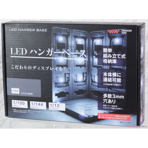 Bộ Đế Trưng Bày Có Led LED Hanger Base Unpainted Display