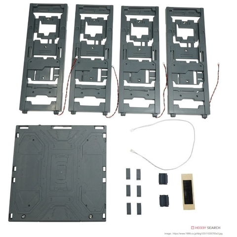 Bộ Đế Trưng Bày Có Led LED Hanger Base Unpainted Display