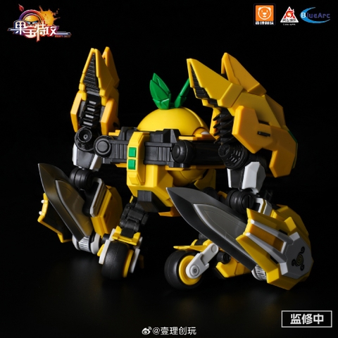 Mô Hình Lắp Ráp Thơm giác đấu Robot trái cây Yi li chuang wan