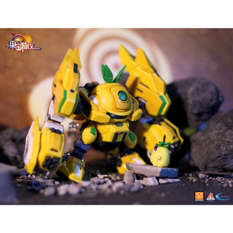 Mô Hình Lắp Ráp Thơm giác đấu Robot trái cây Yi li chuang wan