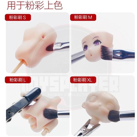 Cọ vẽ tô phù hợp các loại sơn mô hình Sz-S - XL Hobby Mio - dụng cụ thủ công