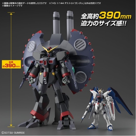 Mô Hình Lắp Ráp HG 1/144 DESTROY GUNDAM Bandai 4573102662972