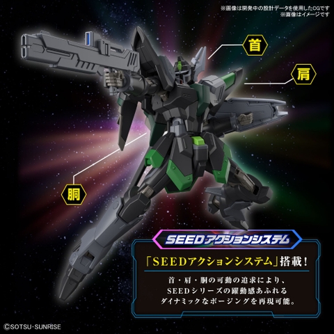 Mô Hình Lắp Ráp HG 1/144 BLACK KNIGHT SQUAD Rud-ro.A(GRIFFIN ARBALEST CUSTOM) Bandai 4573102663054