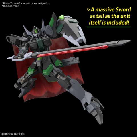 Mô Hình Lắp Ráp HG 1/144 BLACK KNIGHT SQUAD Rud-ro.A(GRIFFIN ARBALEST CUSTOM) Bandai 4573102663054