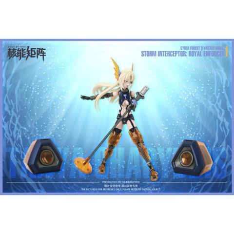 Mô Hình Lắp Ráp Cyber Forest Fantasy Girls Storm Interceptor Royal Enforcer Tanya Charybdis