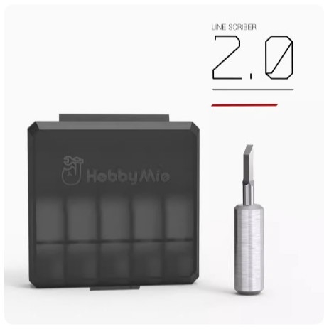 Dao đa năng Hobby Mio thép Vonfram với nhiều kích thước đầu khác nhau (1 bộ 5 lưỡi) dành cho mô hình