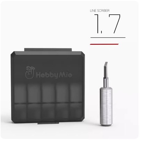 Dao đa năng Hobby Mio thép Vonfram với nhiều kích thước đầu khác nhau (1 bộ 5 lưỡi) dành cho mô hình