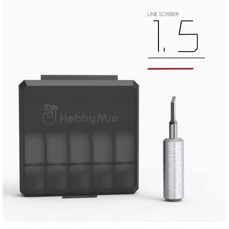 Dao đa năng Hobby Mio thép Vonfram với nhiều kích thước đầu khác nhau (1 bộ 5 lưỡi) dành cho mô hình