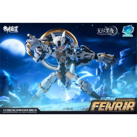 Mô Hình Lắp Ráp E-Model 1/12 Scale ATK GIRL FENRIR COMMANDER TYPE