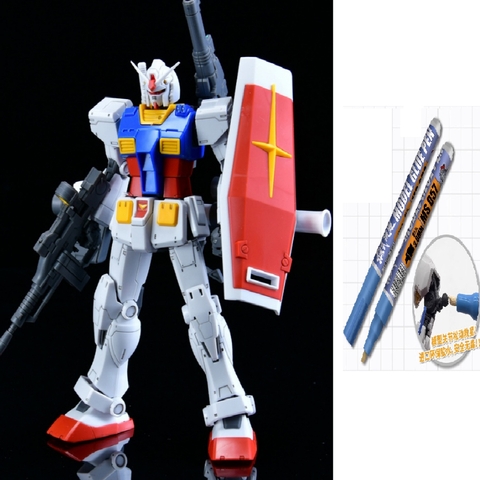 Mô Hình Lắp Ráp HG GTO RX-78-2 The Origin Ver tặng kèm decal và base