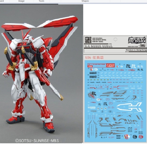 Mô hình lắp ráp MG Astray Red Frame Kai 6601