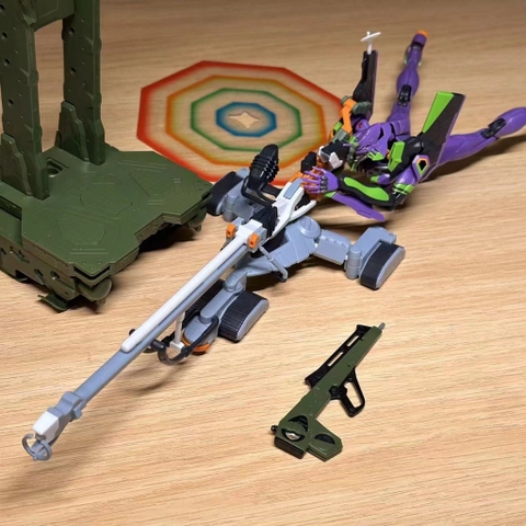 Mô Hình Lắp Ráp RG Unit-01 EVA 01 R001S (tặng kèm base + effect + decal nước)