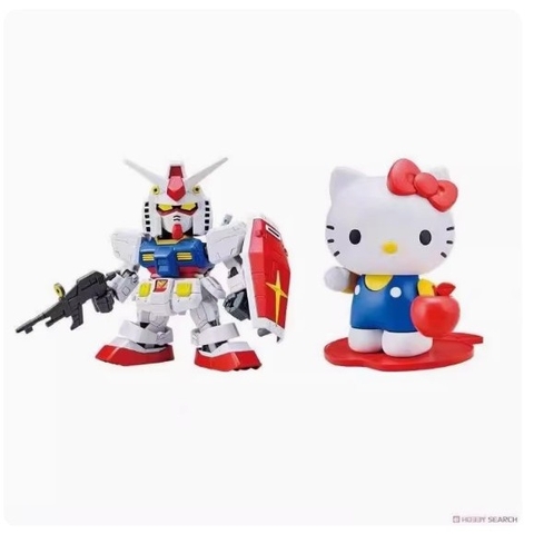 Mô Hình Lắp Ráp Hello Kitty RX-78-2 Gundam