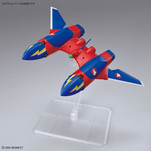 Mô hình Lắp Ráp HG 1/100 VF-19 CUSTOM FIRE VALKYRIE WITH SOUND BOOSTER Bandai 4573102663153