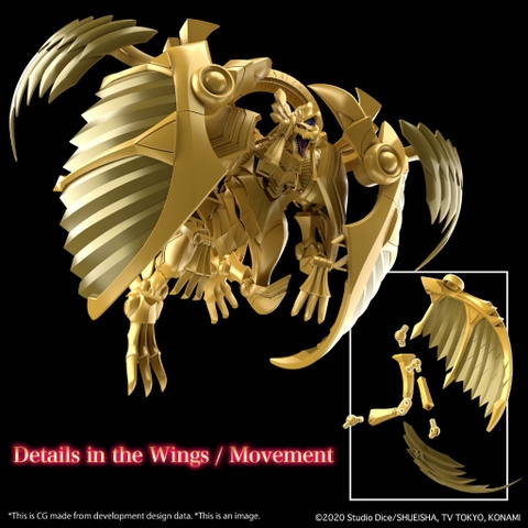 [Tháng 10 có hàng] Mô Hình Lắp Ráp Figure Rise Standard Amplified The Winged Dragon Of Ra EGYPTIAN GOD Yu-Gi-Oh 4573102674203