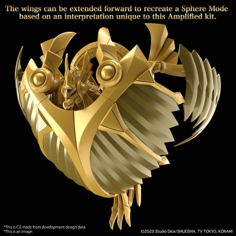 [Tháng 10 có hàng] Mô Hình Lắp Ráp Figure Rise Standard Amplified The Winged Dragon Of Ra EGYPTIAN GOD Yu-Gi-Oh 4573102674203