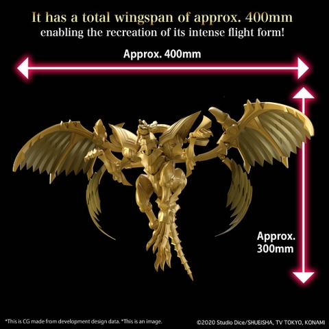 [Tháng 10 có hàng] Mô Hình Lắp Ráp Figure Rise Standard Amplified The Winged Dragon Of Ra EGYPTIAN GOD Yu-Gi-Oh 4573102674203