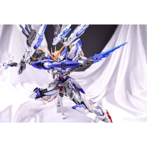 Mô Hình Lắp Ráp MG ZZA Blue Flame CH-01 Khung Xương Kim Loại (Full quà tặng)