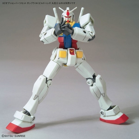 Phụ Kiện Mô Hình Bandai Option Parts Set Gunpla 04 (Build Hands Round) 4573102667069 (Plastic Model)